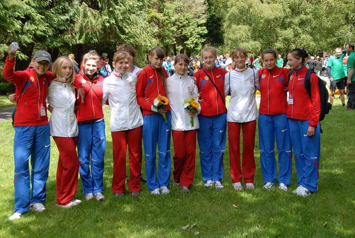 Фото с польской командой
